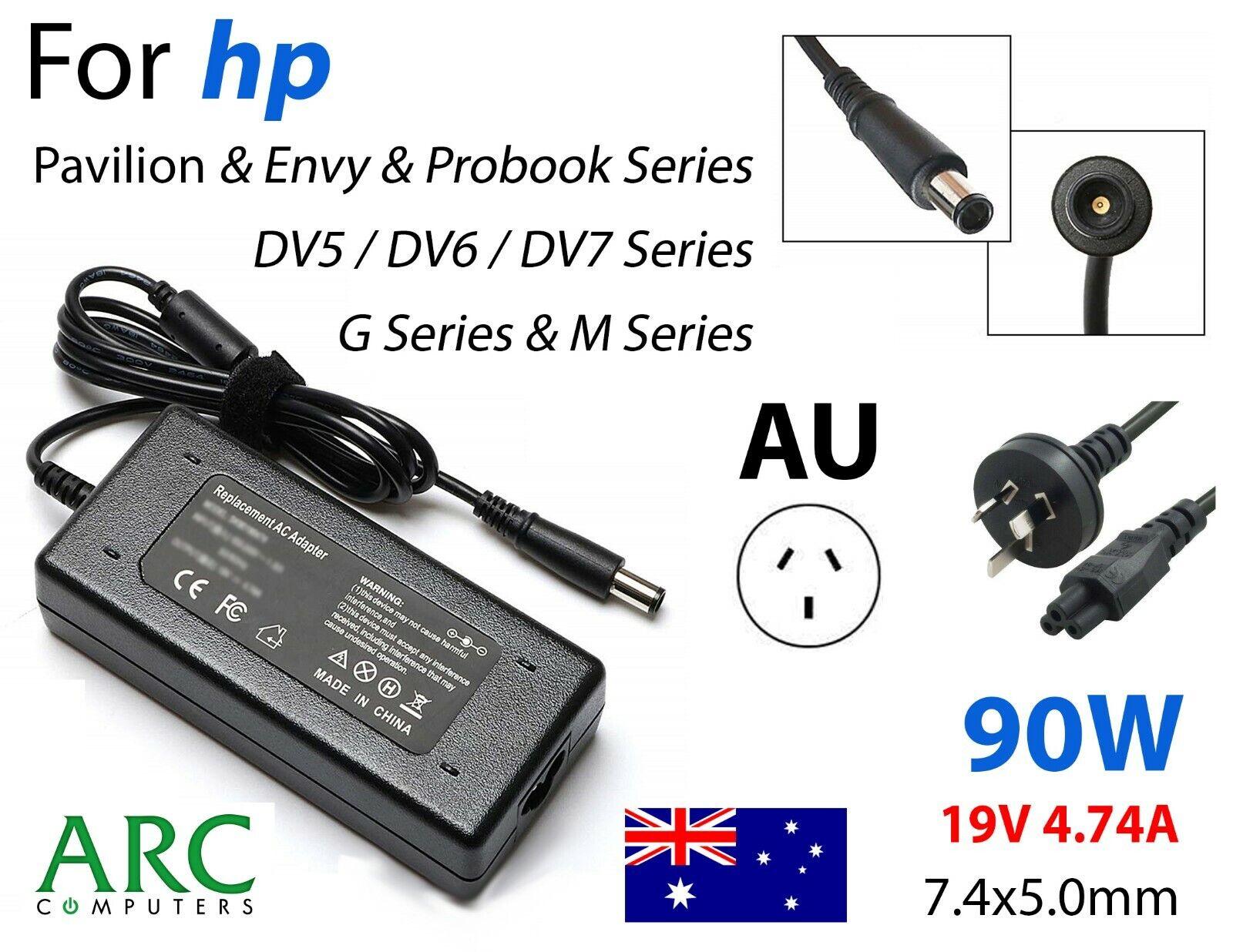 Laptop Charger AC Power Adapter For HP Pavilion DV4 DV5 DV6 DV7 Envy G42 Probook - BESTA